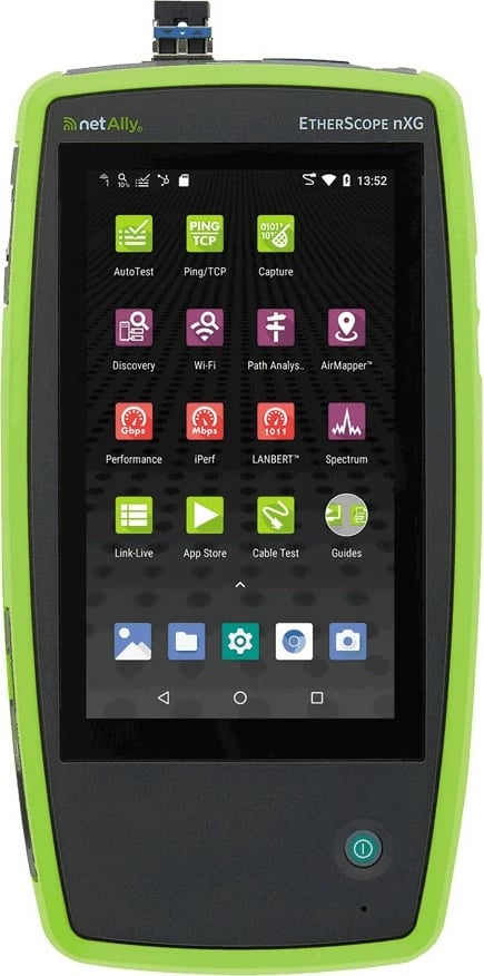 Pajisje portative NetAlly EtherScope nXG EXG-300, Wi-Fi 6, Ekran 5", Gjelbër
