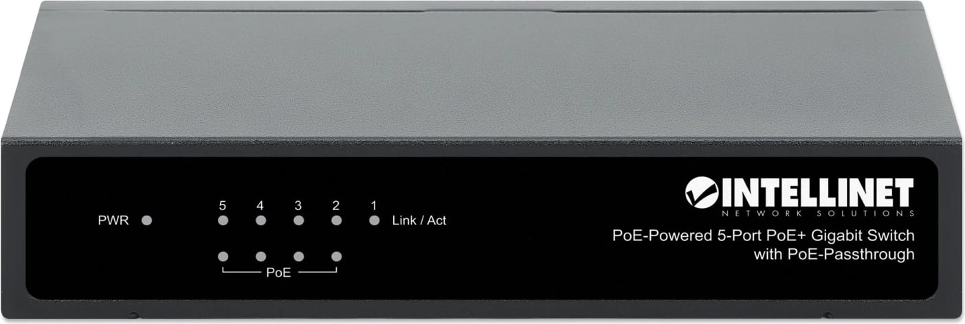 Switch Intellinet 561082, 5 Porte Gigabit PoE, i pa menaxhueshëm