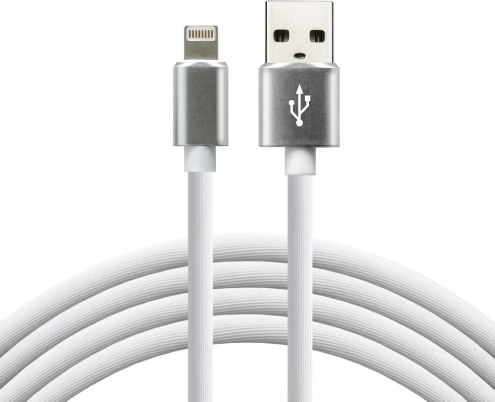 Kabllo USB everActive, 1m, e bardhë