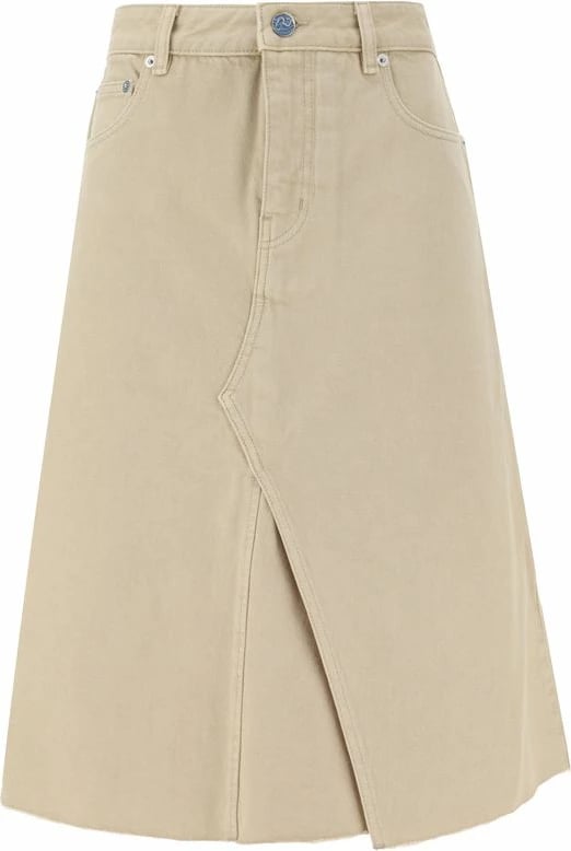Fustan midi Tory Burch, femra, bezhë