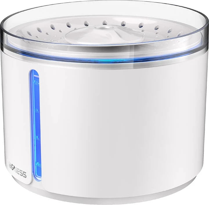 Burim uji për kafshë Dogness D09, 2.2L, i bardhë, me LED