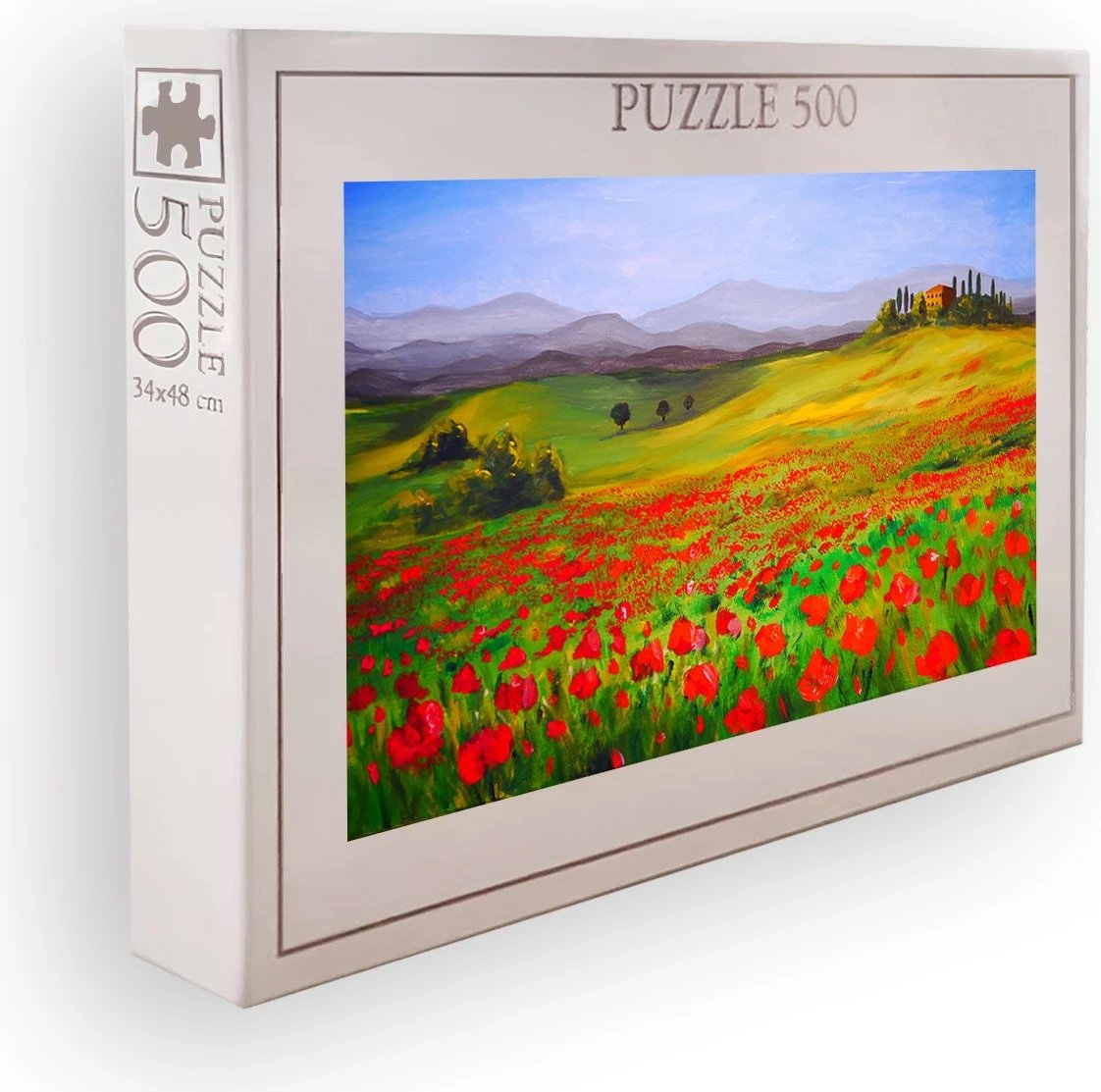 Puzzle 500 copë, Evila Originals, shumëngjyrësh, PZL_0179_500