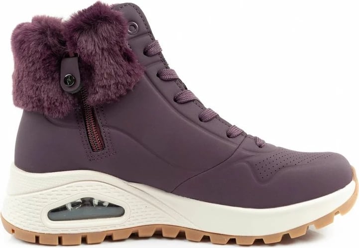 Çizme dimri Skechers për femra, vjollcë