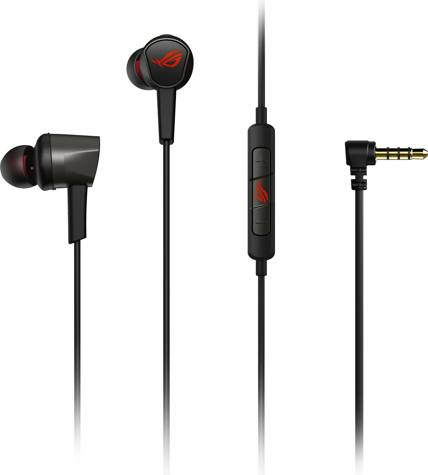 Kufje gaming ASUS ROG Cetra Core II, in-ear, me kabllo, 3.5 mm, të zeza