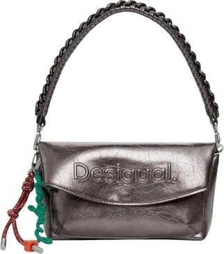 Çantë Desigual femra, silver