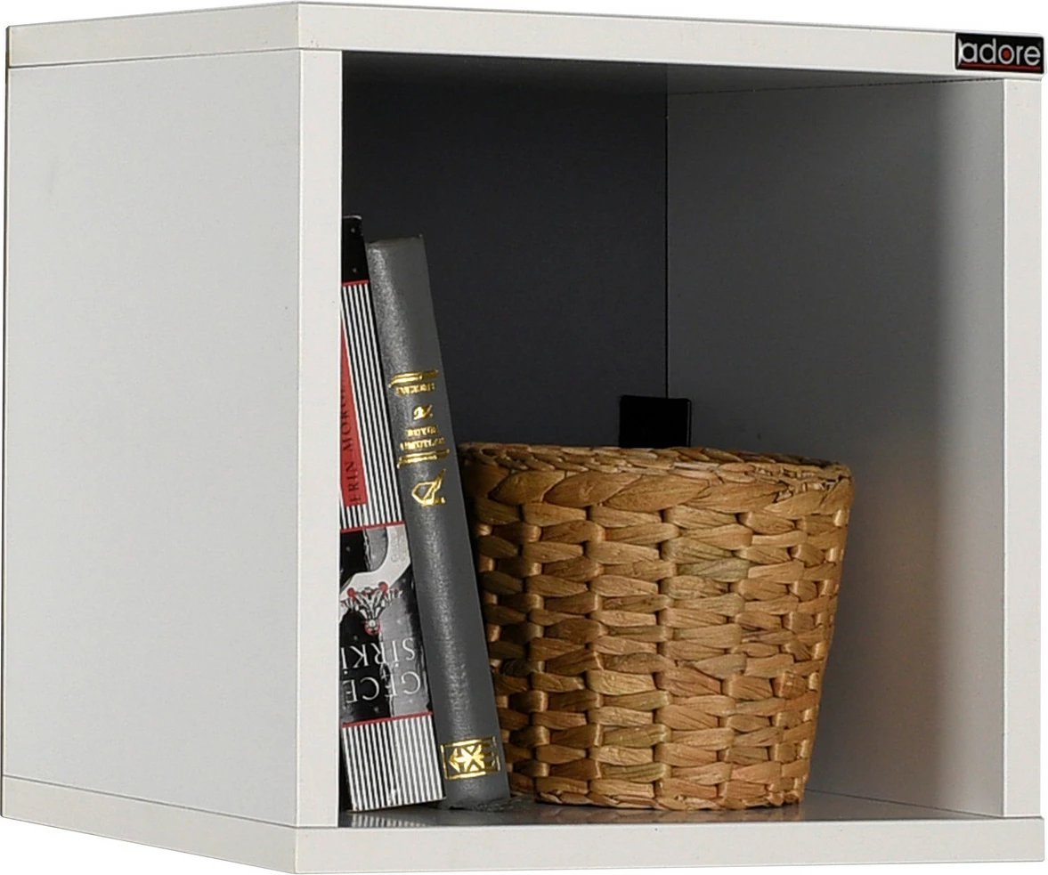 Raf muri Hanah Home, Raf-033-Dd-1, ngjyrë diamant dhe e bardhë