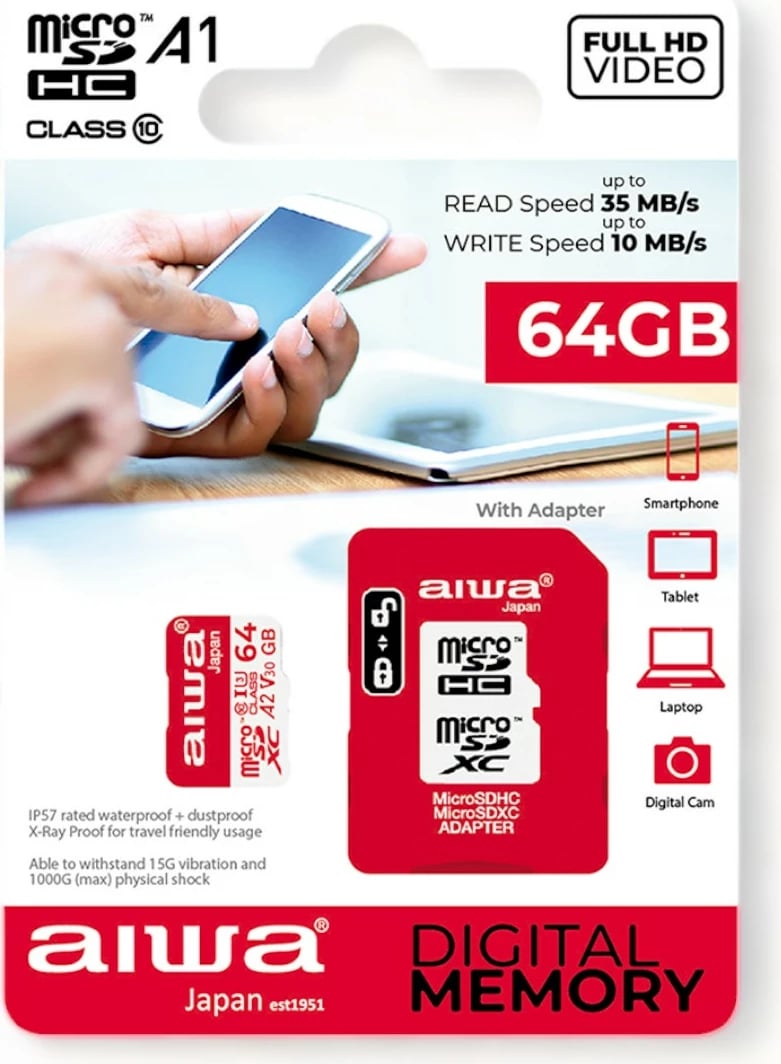 SD Kart Memorie AIWA MSDC10-64GB