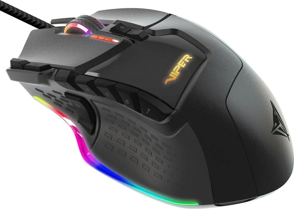 Maus për gaming Patriot Memory Viper V570 RGB, 12000 DPI, i zi