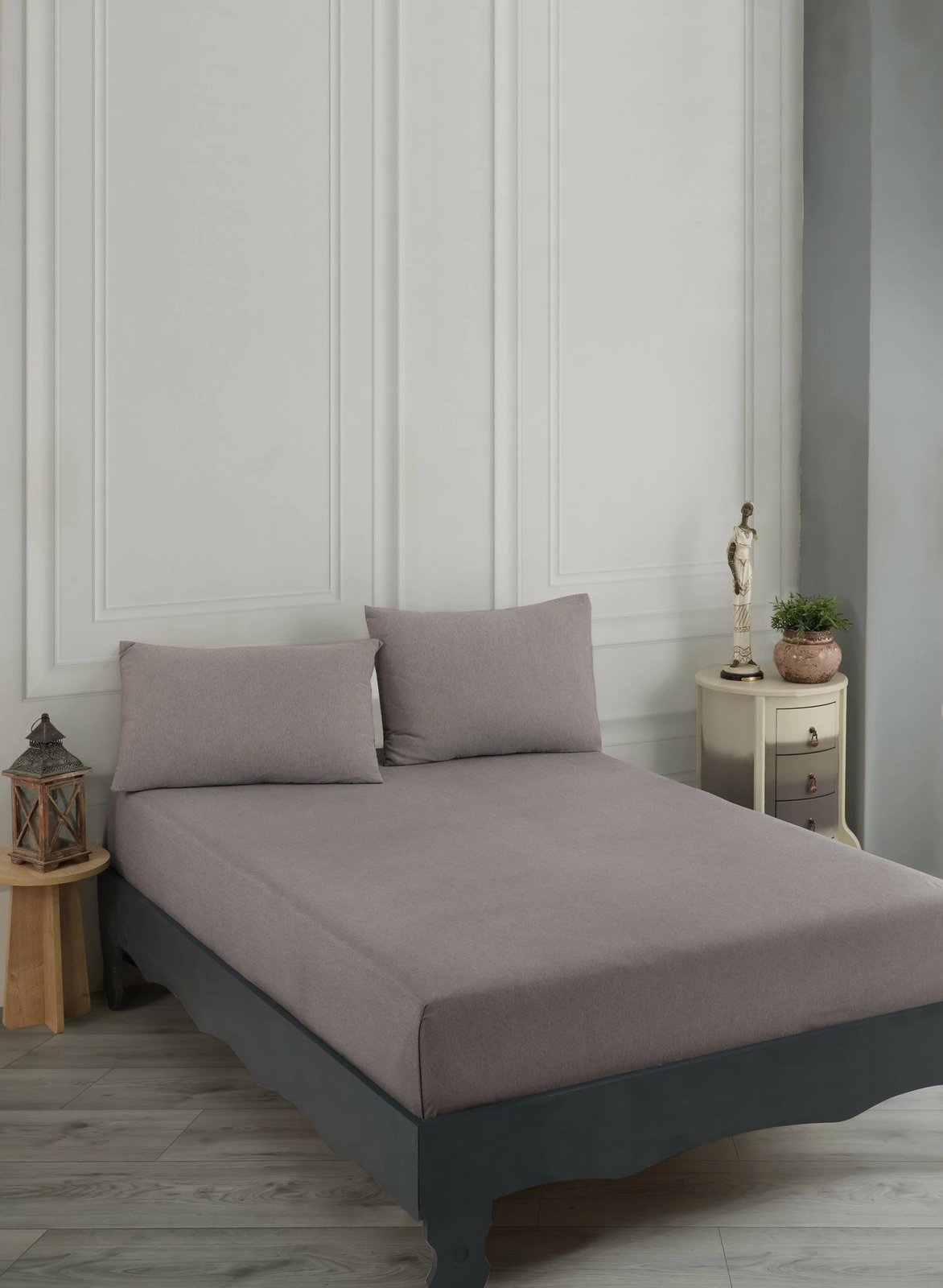 Set çarçafësh për një person, ngjyrë kafe, Road Potlu