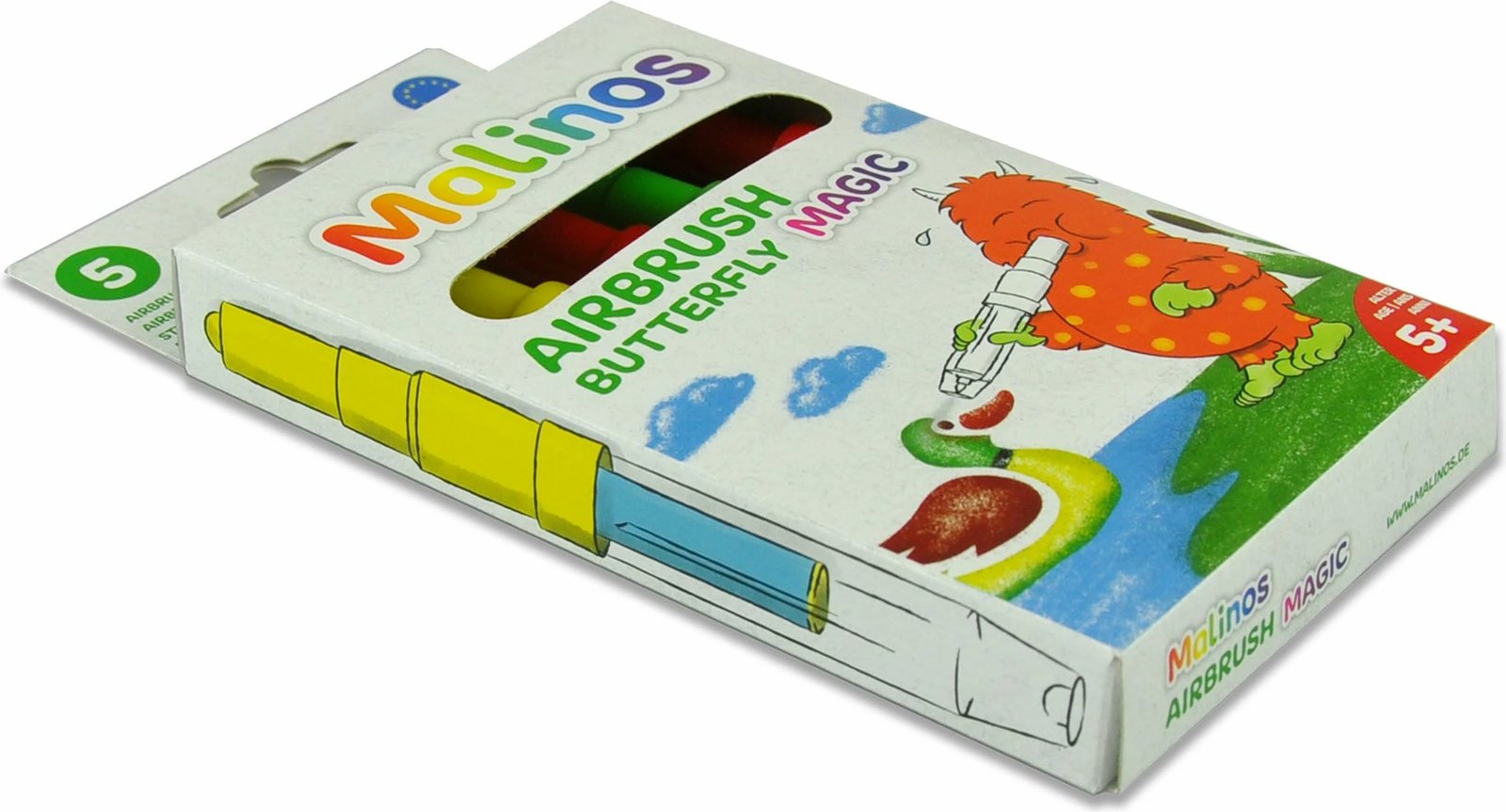 Set ngjyrosje Malinos 300966, 5 copë, shumëngjyrëshe, për fëmijë