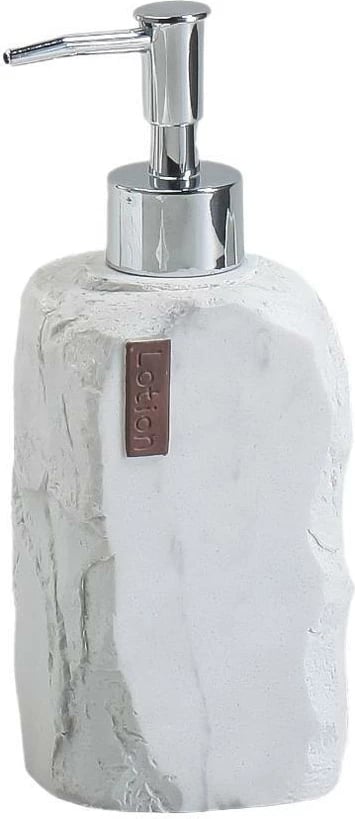 Dispenser sapuni i lëngshëm ΚΥΚΛΩΨ, mermer, 7.2x7x19cm