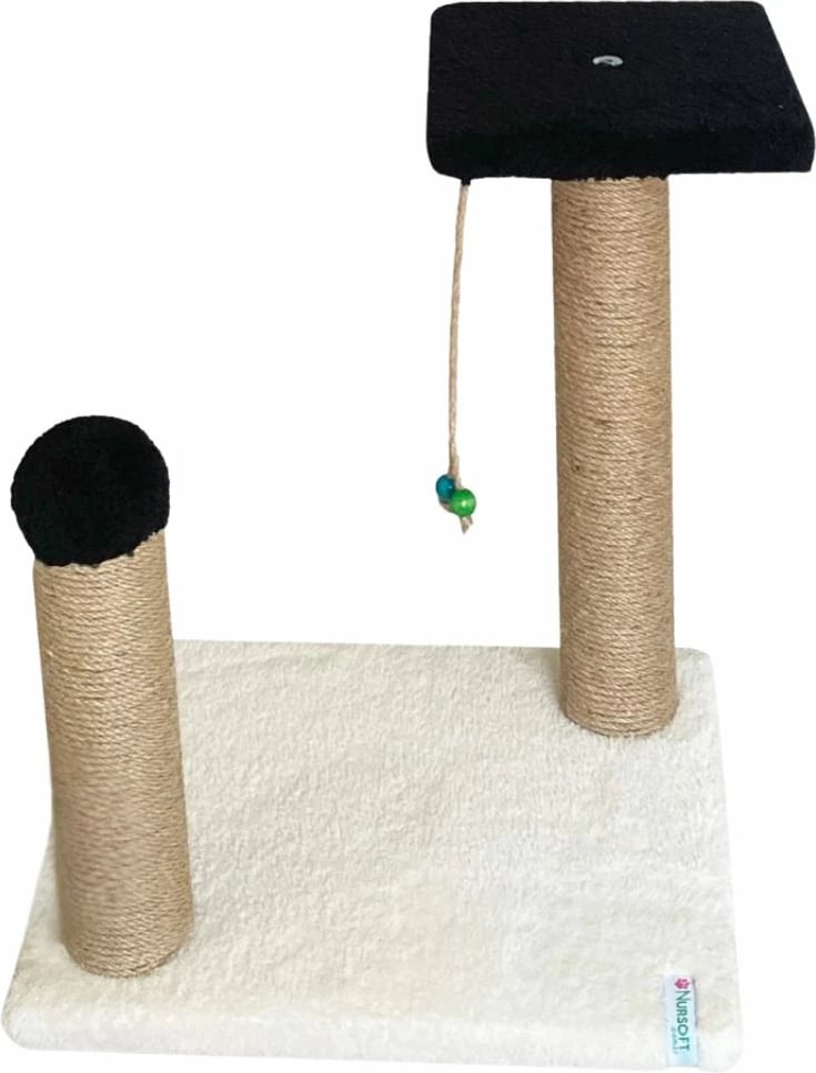 Dërrasë për gërvishtje për mace, Paws & Whiskers, e zezë