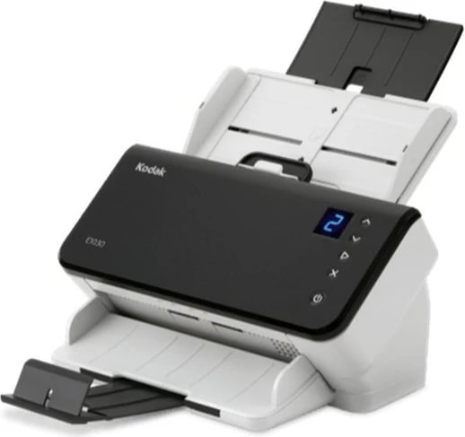 Skaner ADF Kodak E1030, 216 x 3000 mm, 600 x 600 DPI, 24 bit, 8 bit, Grayscale, i zi dhe i bardhë