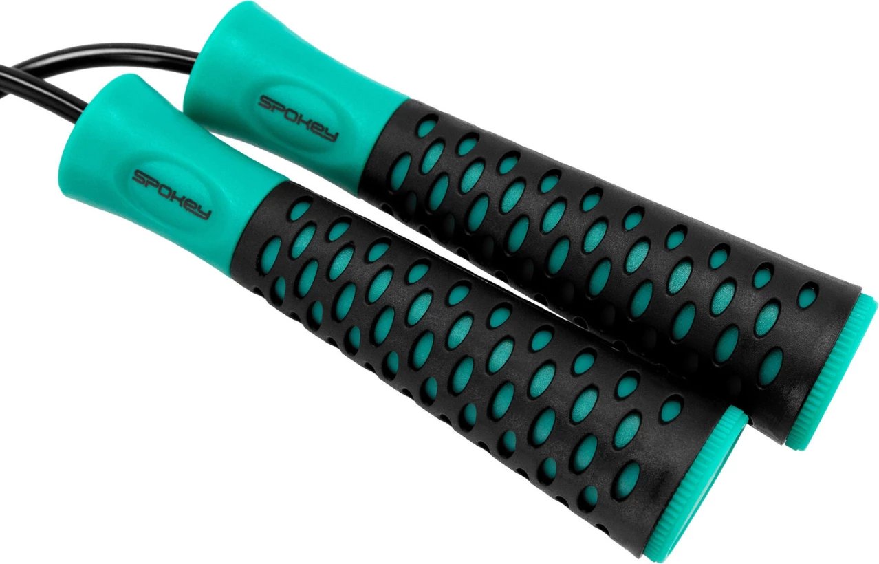 Skakankë Spokey për fitnes, e zezë-gjelbër