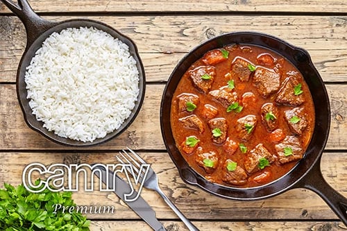 Olla me presion elektrike Camry CR 6409, 6L, 1000W (max 1500W), 8 programe, tas çelik inox SUS304 i heqshëm, timer dhe vonesë nisje, mbajtje ngrohtë, argjendtë/zezë