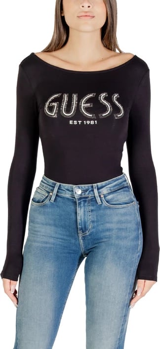 Maicë Guess maglia femra e zezë