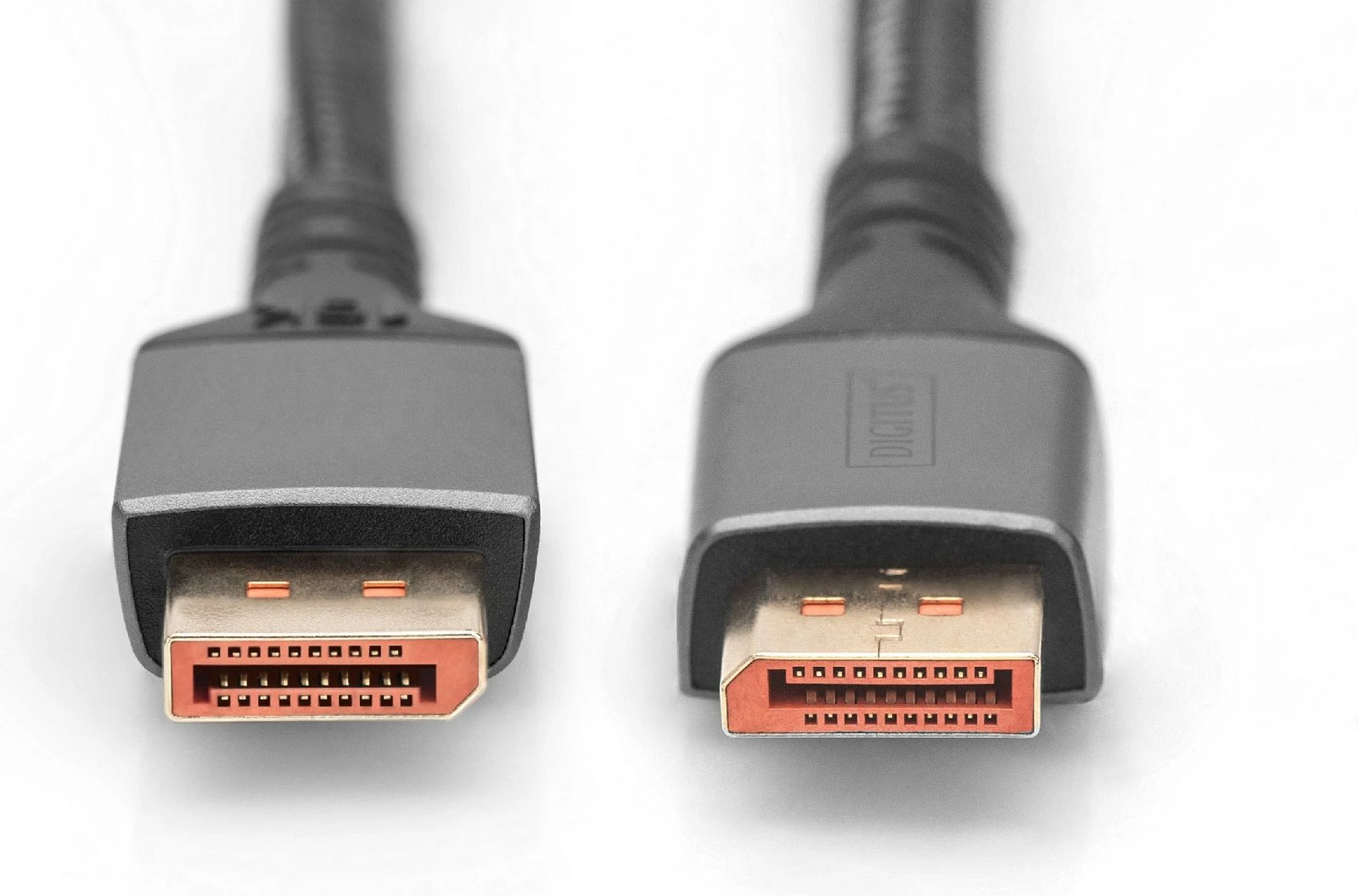Kabllo DisplayPort Digitus 2.1, 1m, 80G, e zezë