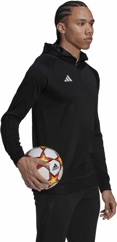 Atlete për meshkuj adidas Tiro 23 Competition Hoodie, e zezë Atlete për meshkuj adidas Tiro 23 Competition Hoodie, e zezë