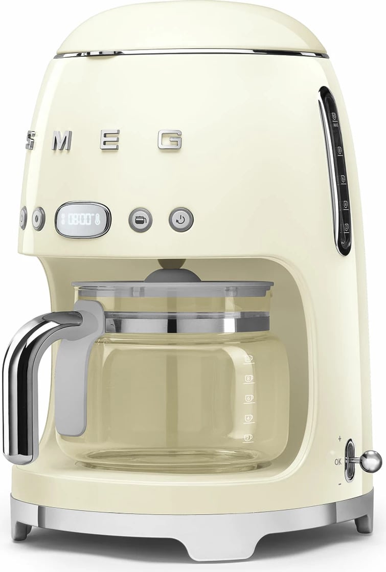 Aparat për kafe me filtër SMEG DCF02WHEU, bezhë