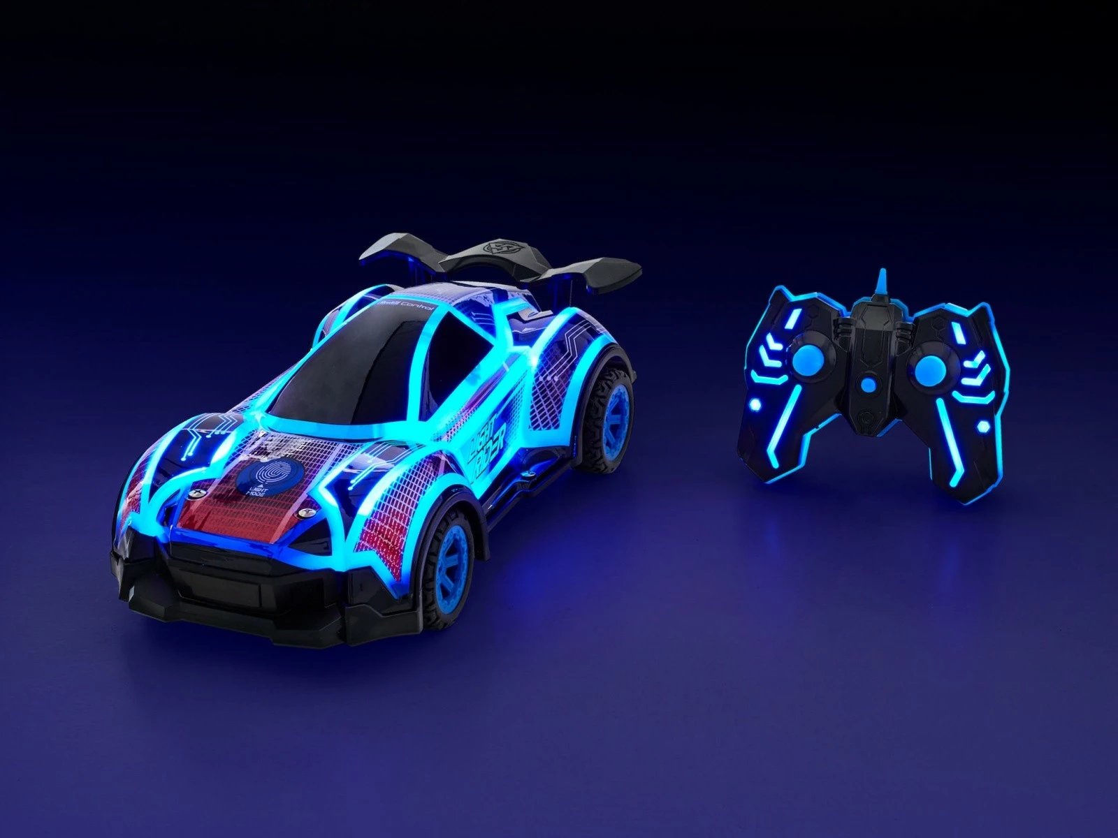 Veture me telekomandë Revell RC Light Rider, 1:16, e zezë/blu