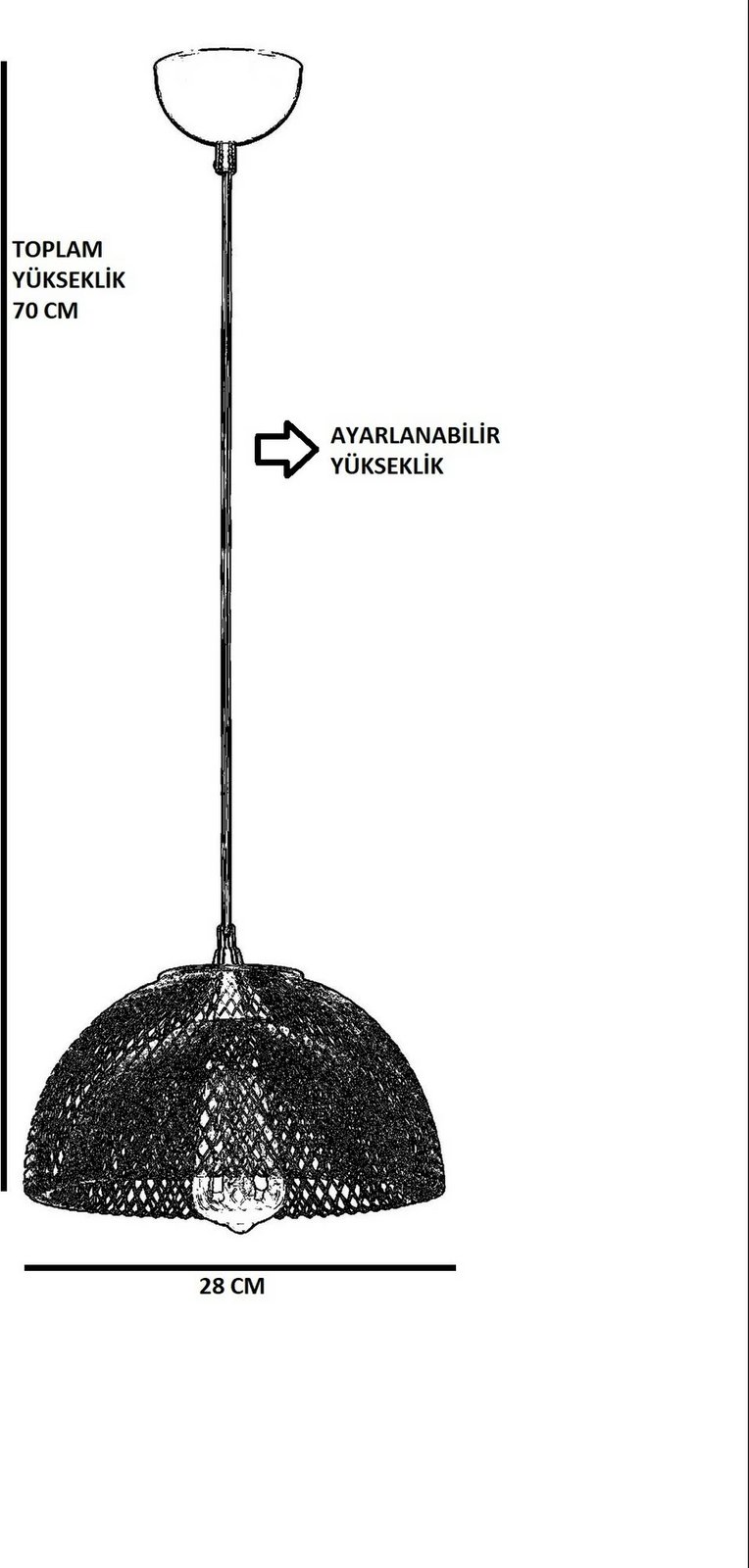 Llambë tavani Opviq, Ufo Tekli, e zezë Llambë tavani Opviq, Ufo Tekli, e zezë