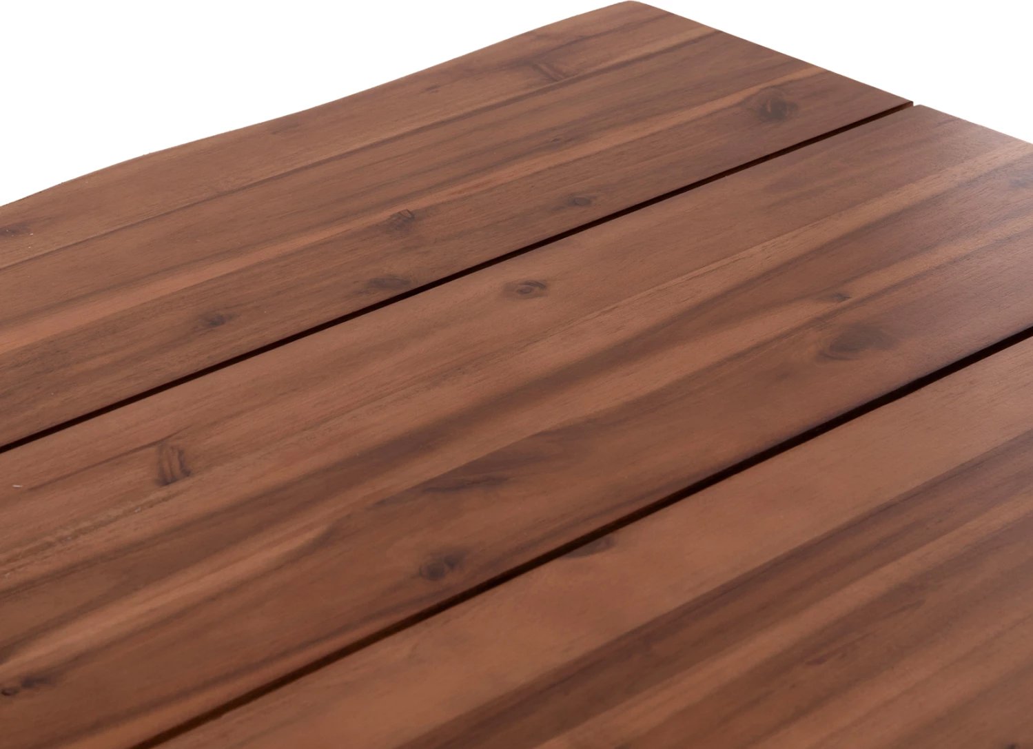 Tavolinë ngrënieje për jashtë, dru akacie, këmbë metalike, 160x80x76cm, FRIGGO FH6375.02