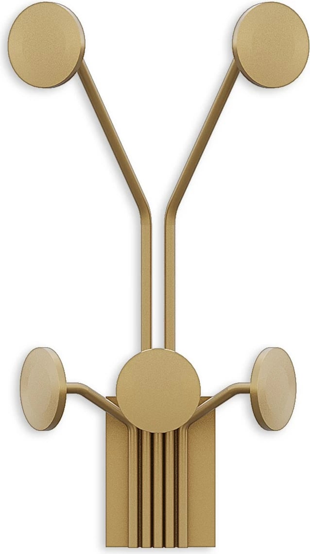 Varëse muri metalike Wallity, gjirafë, ngjyrë ari