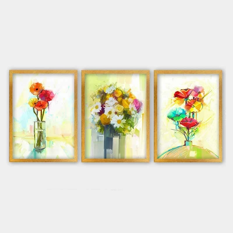 Pikturë dekorative me kornizë (3 copë), Wallity, 3AC_286091544_3545