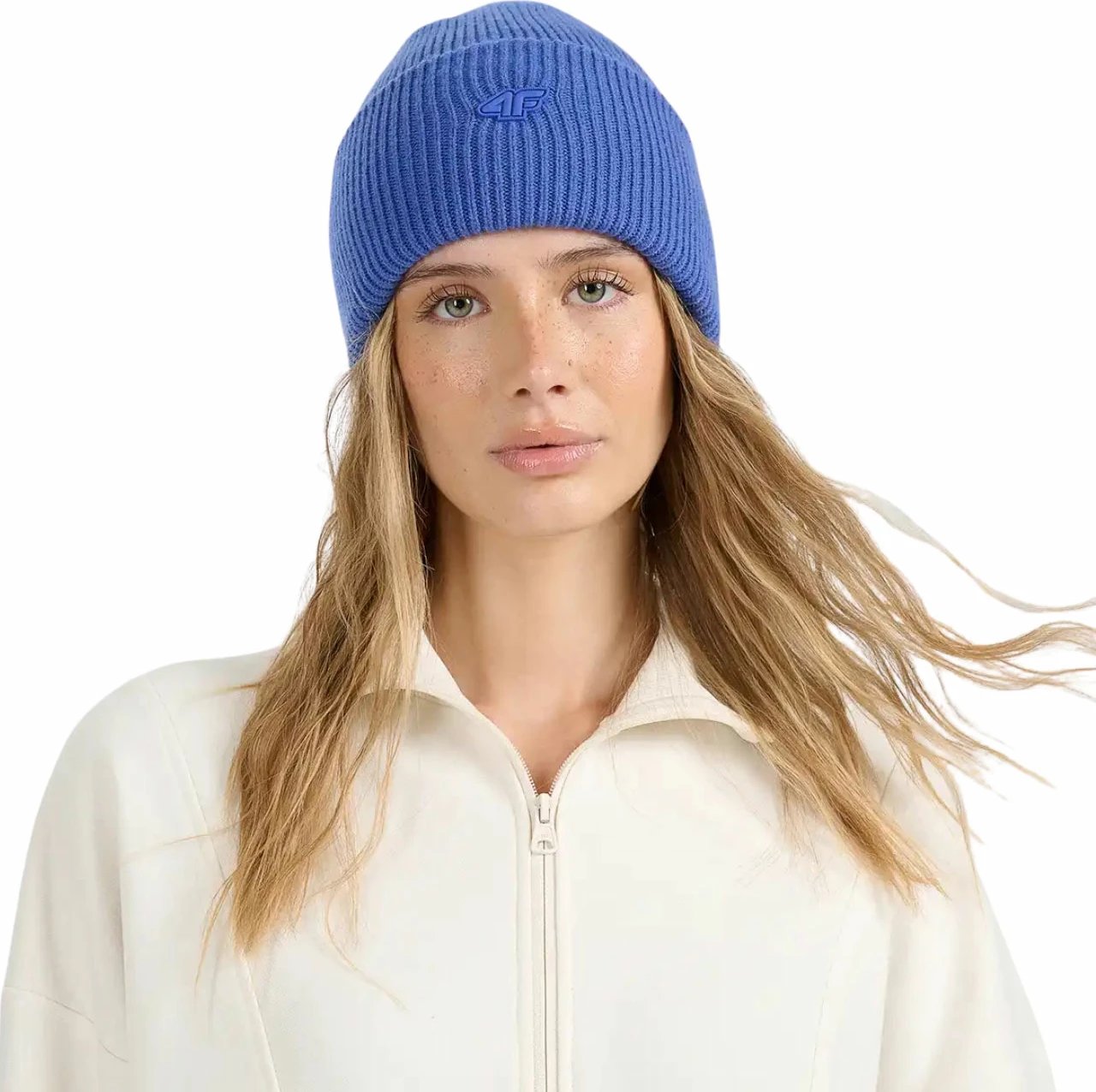 Kapelë dimri unisex 4F, e kaltër