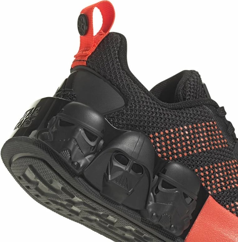 Atlete për fëmijë adidas Star Wars, të zeza dhe të kuqe
