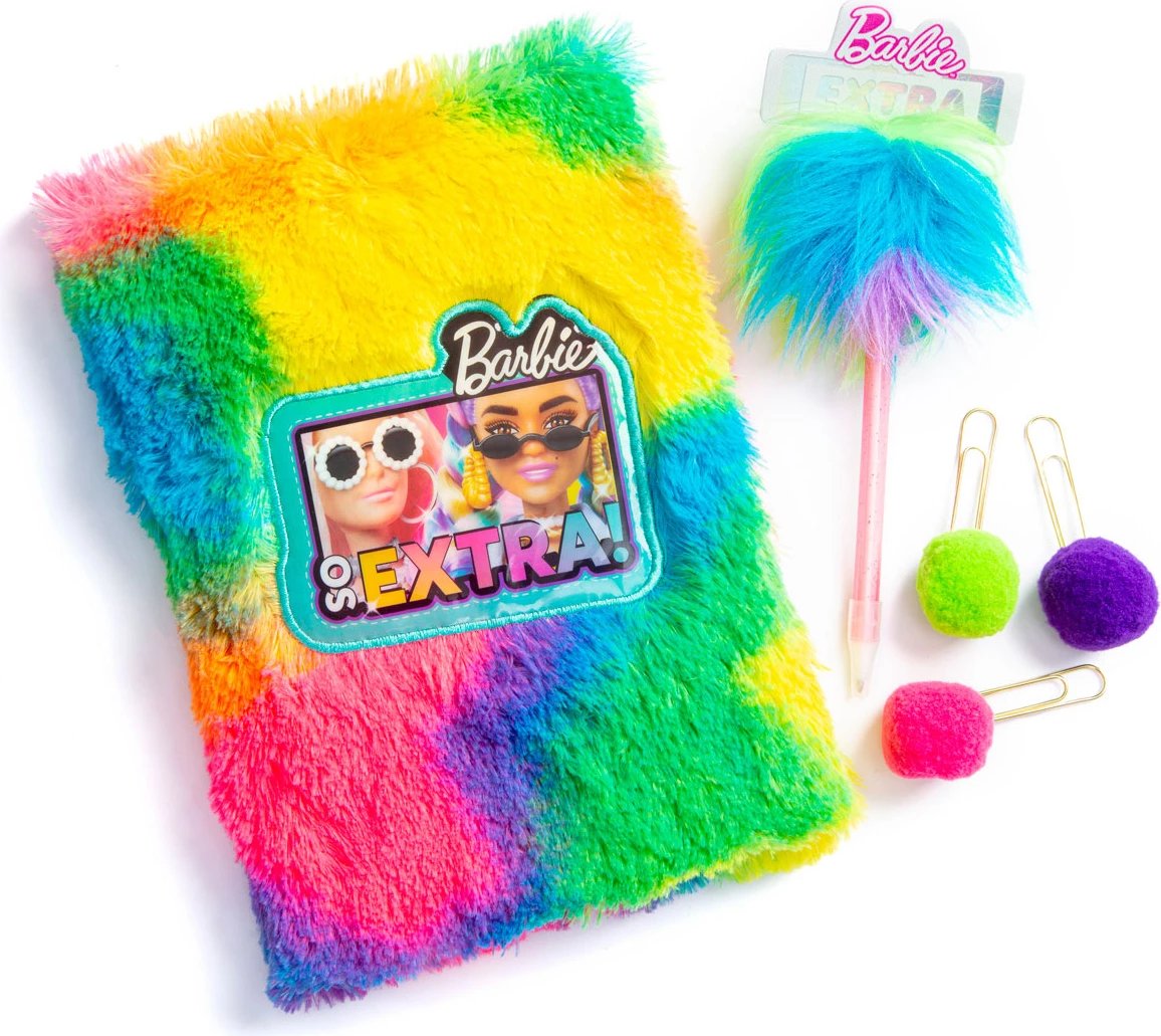 Set ditar për vajza Barbie Fluffy Diary Set