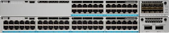 Switch Cisco Catalyst C9300-48S-E, 48 porte SFP, Managed, L2/L3, rackmount, gri