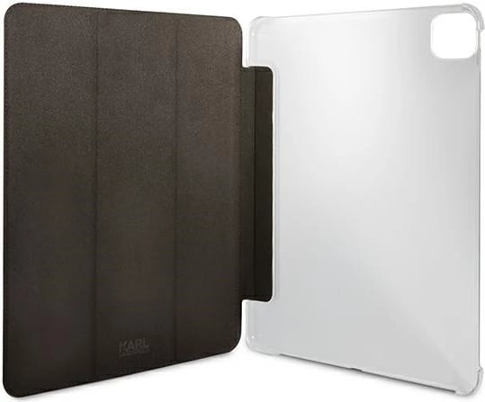 Mbështjellës tablet Karl Lagerfeld KLFC12OKMK për iPad Pro 12.9" (2021), lëkurë ekologjike, i zi