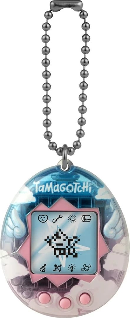Lodër elektronike Tamagotchi Bandai Dreamy Angel GEN3, kaltër/rozë