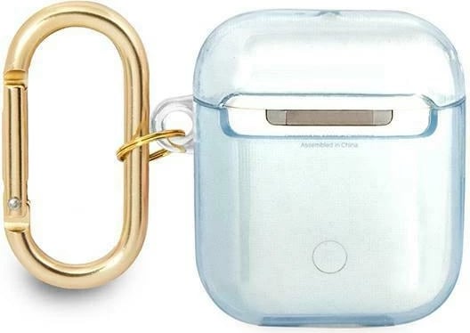 Mbështjellës Guess GUA2HHTSB për AirPods 1/2, Strap Collection, kaltër