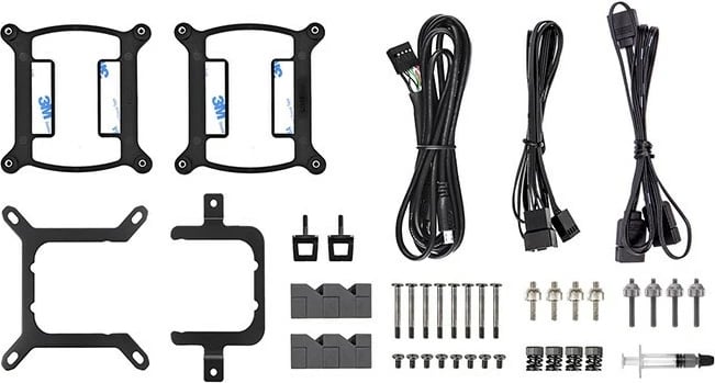 Kasë ftohje uji Thermaltake TH280 V2 Ultra ARGB, 2x140mm, bllok bakri