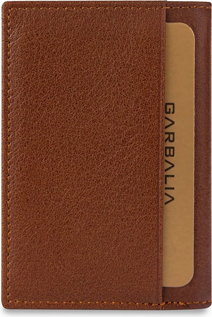 Portofol për burra, lëkurë natyrale, ngjyrë tan, Zoozie Bags, Vera