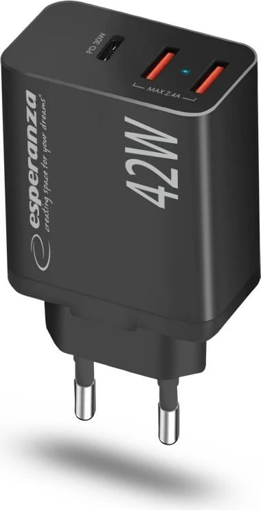 Karikues kryesor Esperanza EZC106K, 42W, i zi