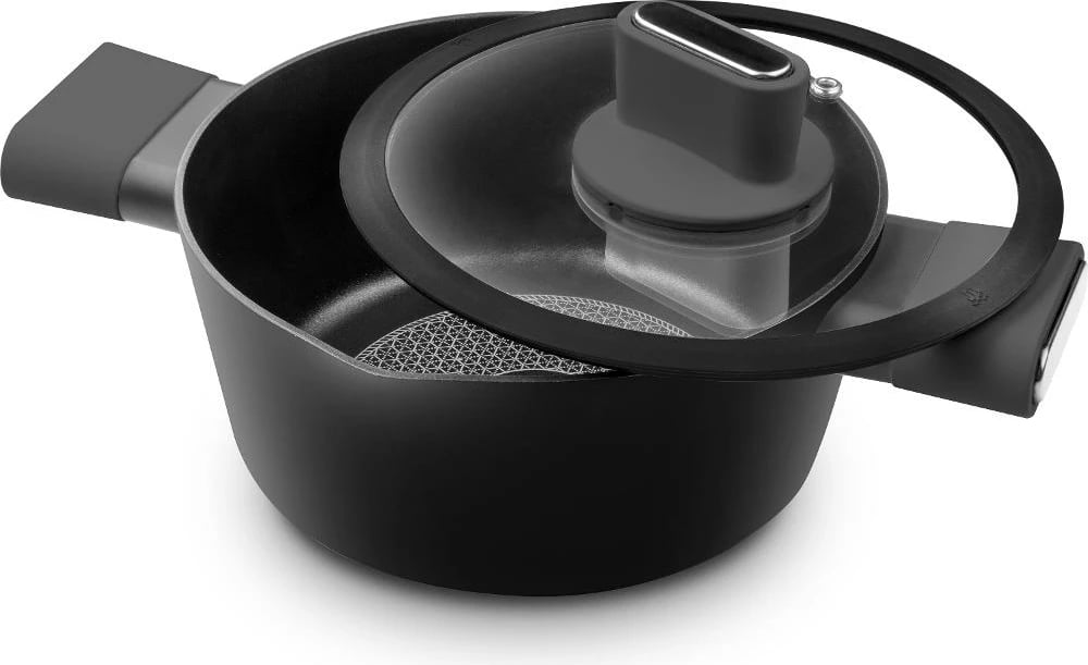 Tenxhere POELE Lamart LT1224, 20cm, 2.4 L, e zezë