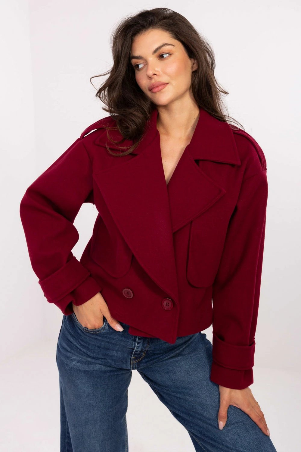 Pallto femra Rue Paris 217554, e kuqe
