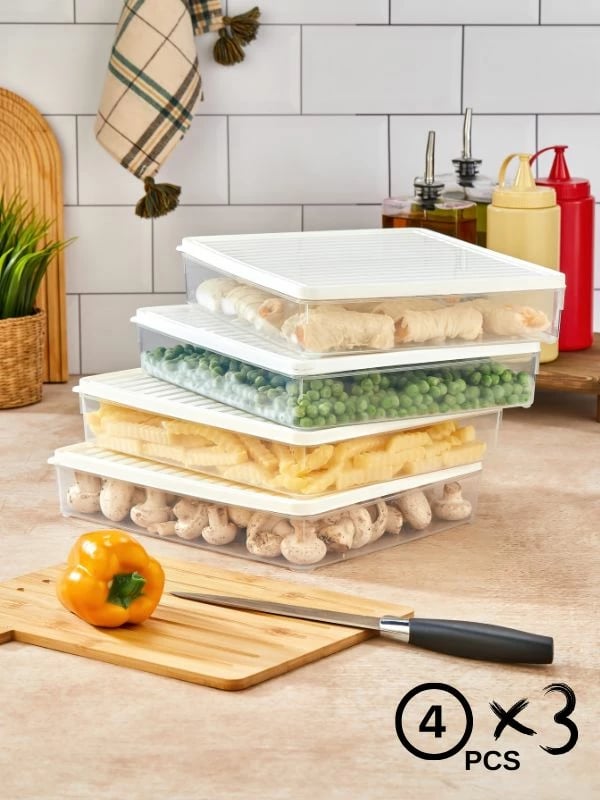 Set kuti për organizim (12 copë), Hermia, VITABOX 12'LI-BEYAZ 2,8LT