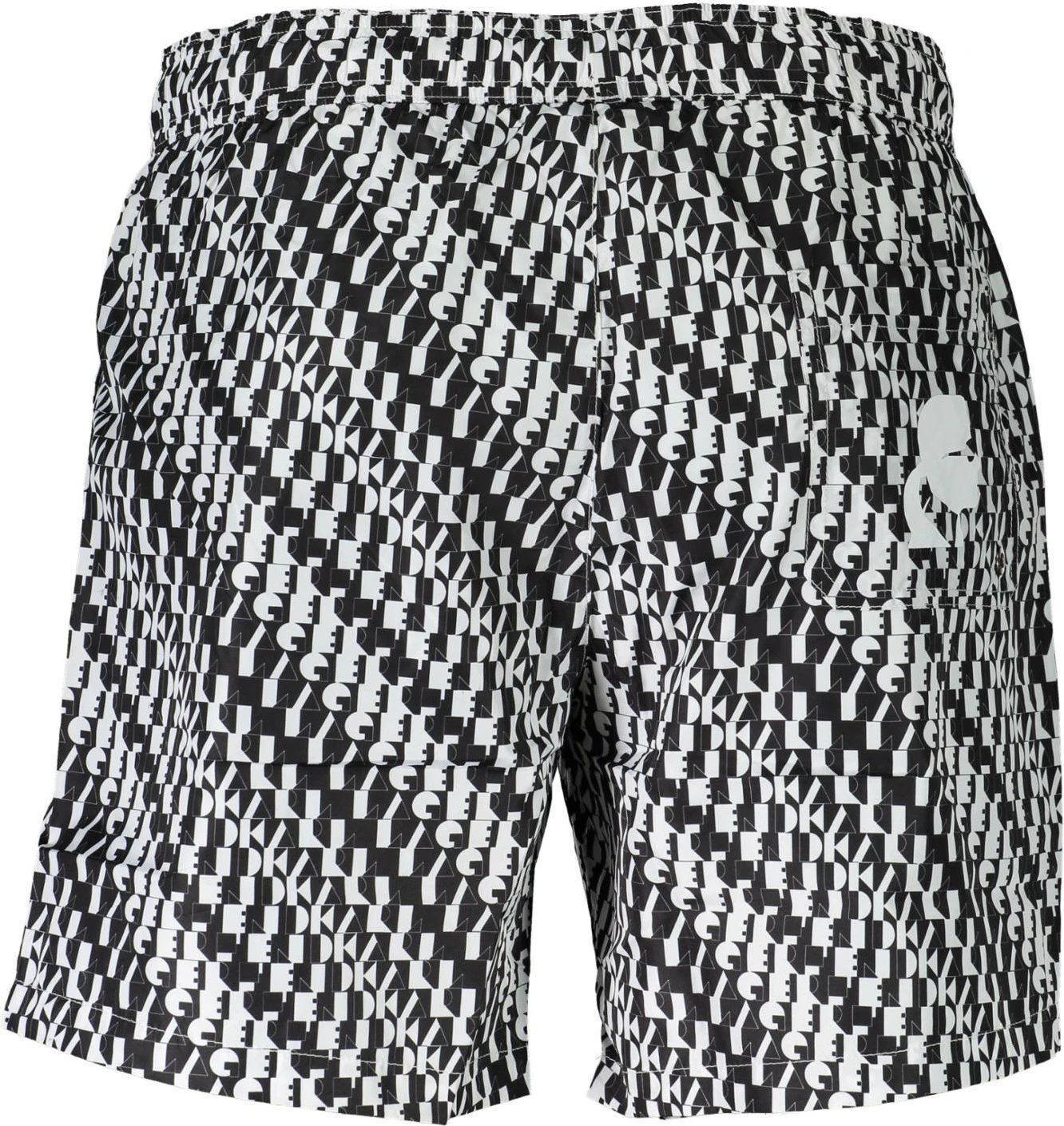 Shorce noti KARL LAGERFELD BEACHWEAR për meshkuj, të bardha
