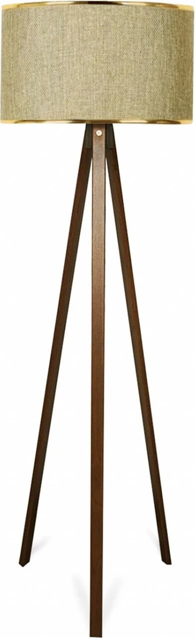 Llambë dyshemeje Opviq, AYD-2957, dru, bezhë dhe ari