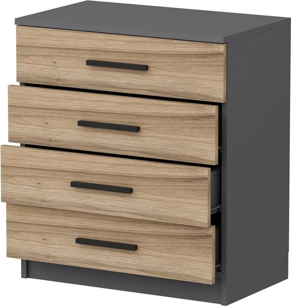 Komodë Skye Decor, ngjyrë arre, Kale - 4924