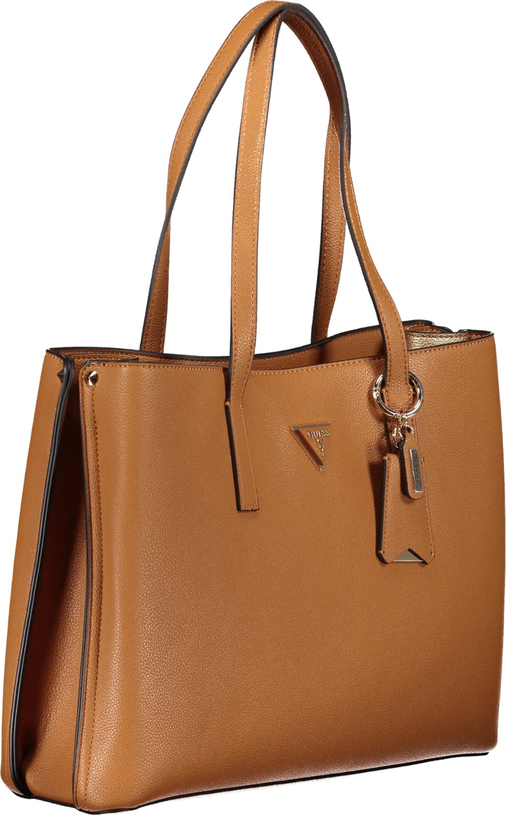 Çantë femra GUESS JEANS Meridian, kafe