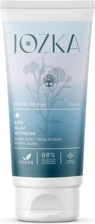 Krem për duar Jozka me liri, malvë dhe verbena për femra, 100ml