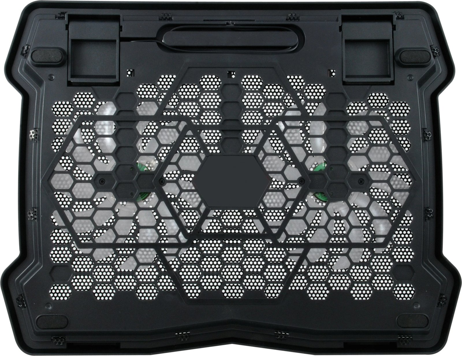 Ftohës laptopi Conceptronic 2-Fan, USB-A2.0, 15.6 inç, zi