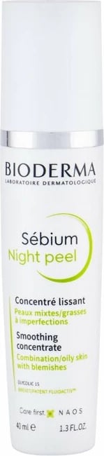 Serum për fytyrë BIODERMA Sébium Night Peel për femra, 40ml