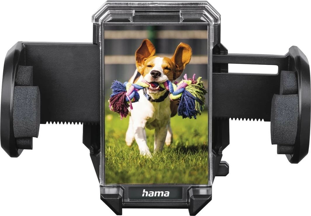 Mbajtës për celular Hama 201521 për veturë, universal, i zi