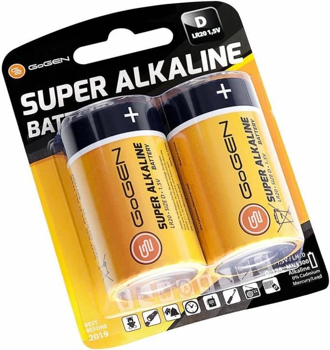 Bateri GOGEN GOGR20ALKALINE2